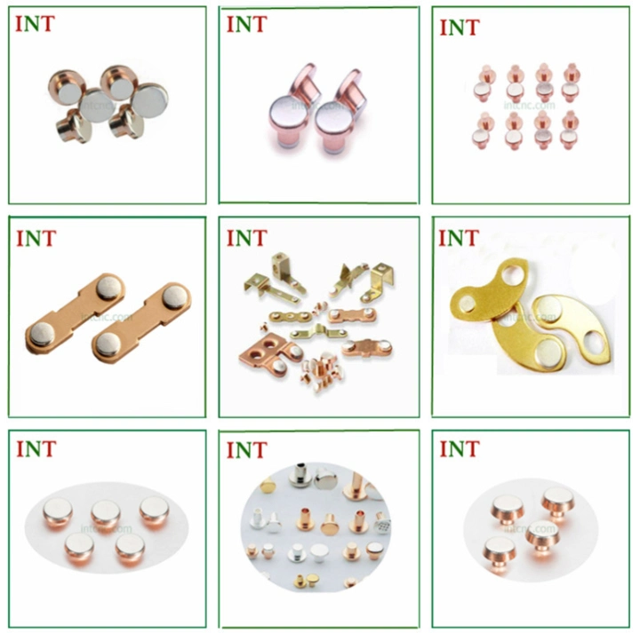Switch Parts Silver Electrical Contact Rivets