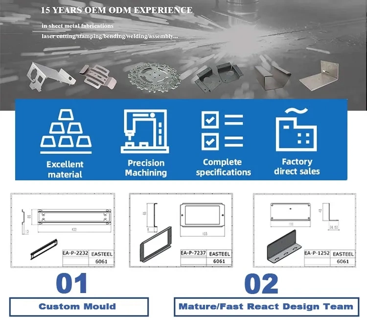 Sheet Metal Fabrication Custom Sheet Metal Stamping Parts Precision Stamped Metal Labels Pressing Stamping